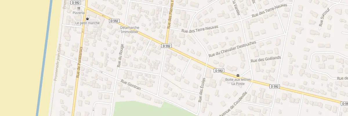 Plan du 26 Av de Saint-Martin à Bréhal