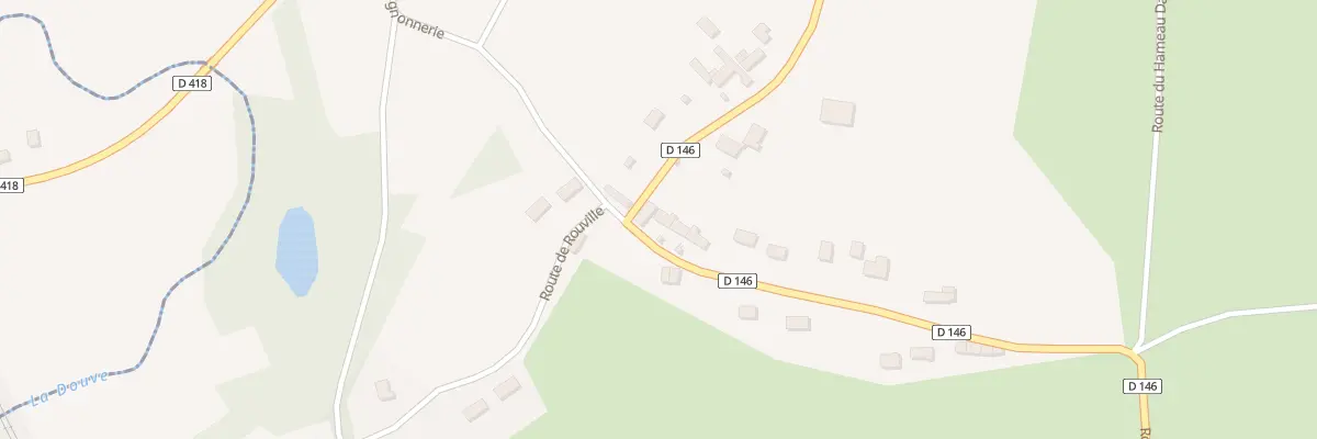 Plan du 338 Rte du Hameau Neez à Négreville