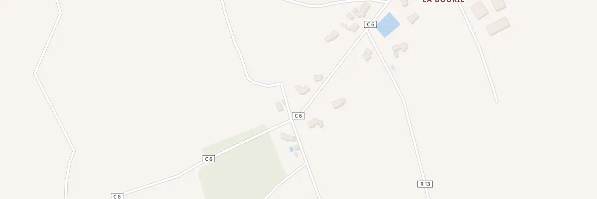 Plan du 3 La Bourie au Girouard