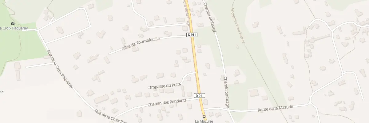 Plan du 20 Rte de la Plage à Carolles