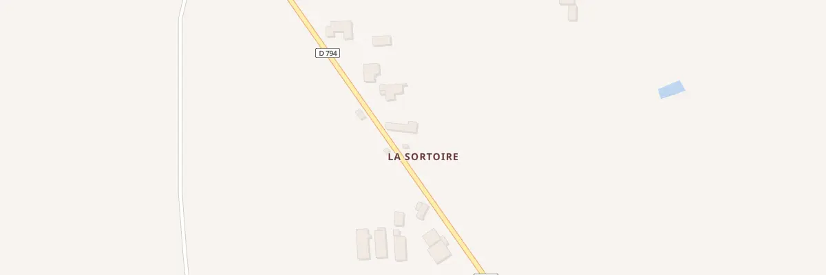 Plan du 5130 La Sortoire à Saint-Rémy-du-Plain