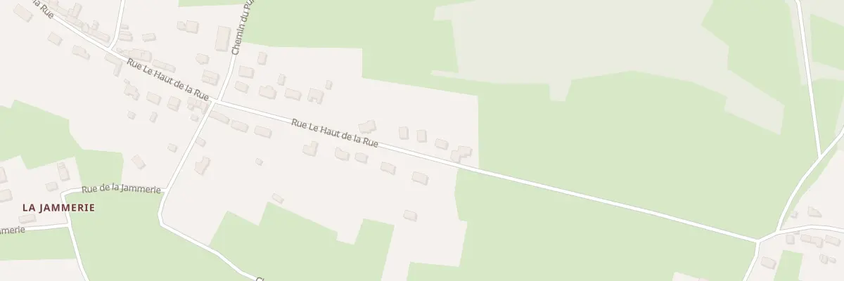 Plan du 39T Rue Le Haut de la Rue à Pirou