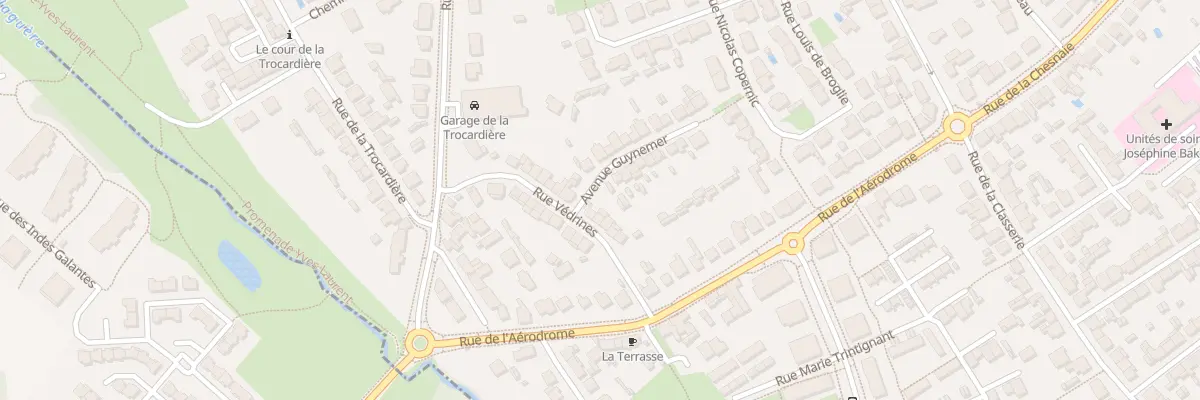 Plan du 10 Rue Védrines à Rezé