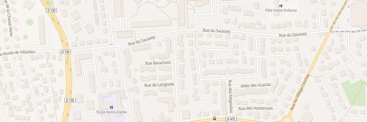 Plan du 71 Rue Saint-pierre et Miquelon à Granville