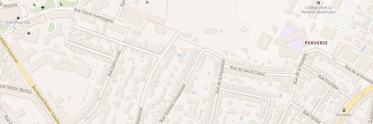 Plan du 43 Rue Gustave Charpentier à Nantes