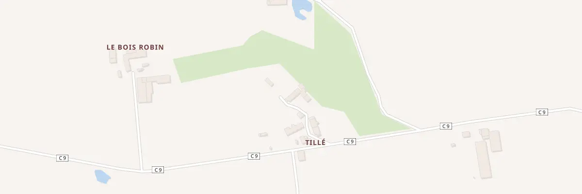 Plan du 5455 Tillé à Sens-de-Bretagne