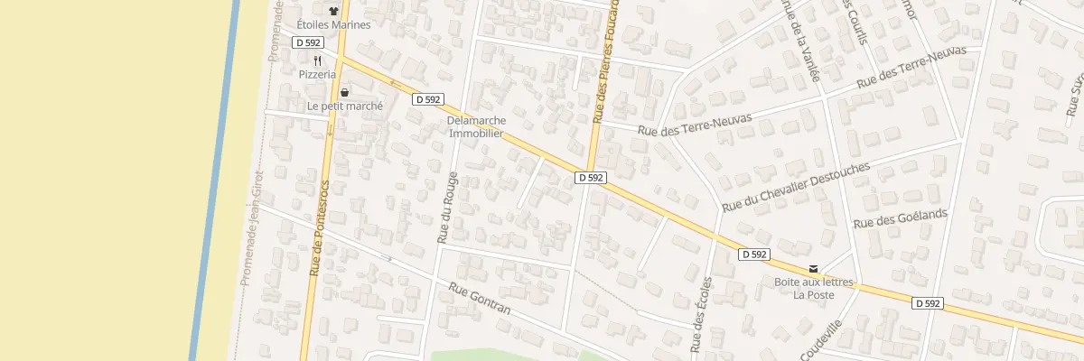 Plan du 20 Av de Saint-Martin à Bréhal