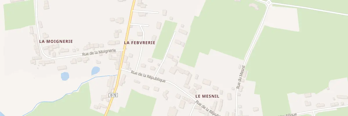 Plan du 53 Rue de la République à Créances
