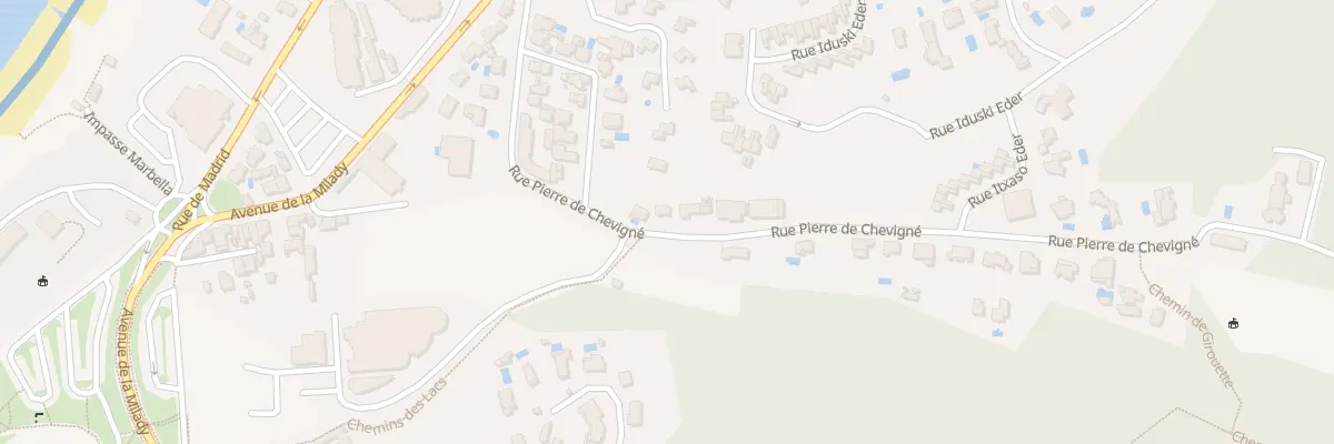 Plan du 88B Rue Pierre de Chevigné à Biarritz