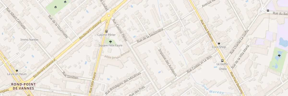 Plan du 29 Rue de la Saulzinière à Nantes