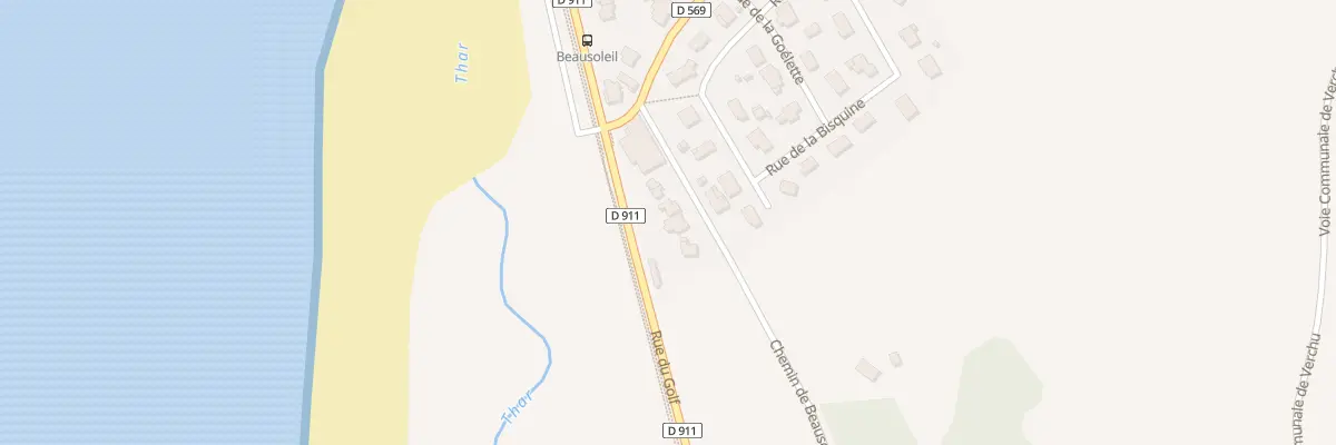 Plan du 32B Rte de Catteville à Saint-Pair-sur-Mer