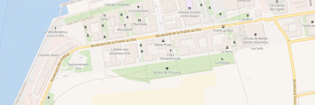 Plan du 4 All Susan Brownell Anthony à Nantes