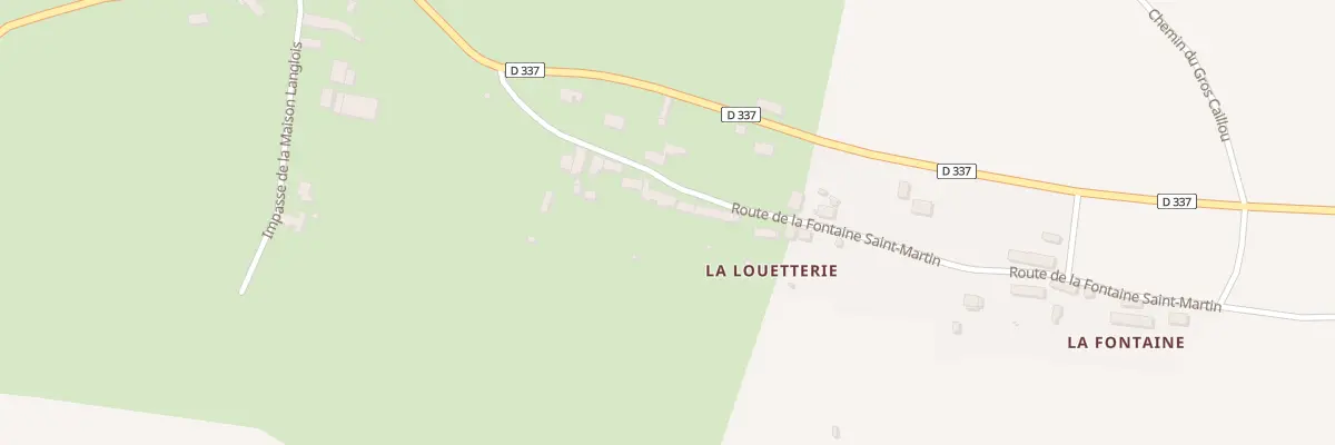 Plan du 5071 La Louetterie à Saint-Nicolas-de-Pierrepont