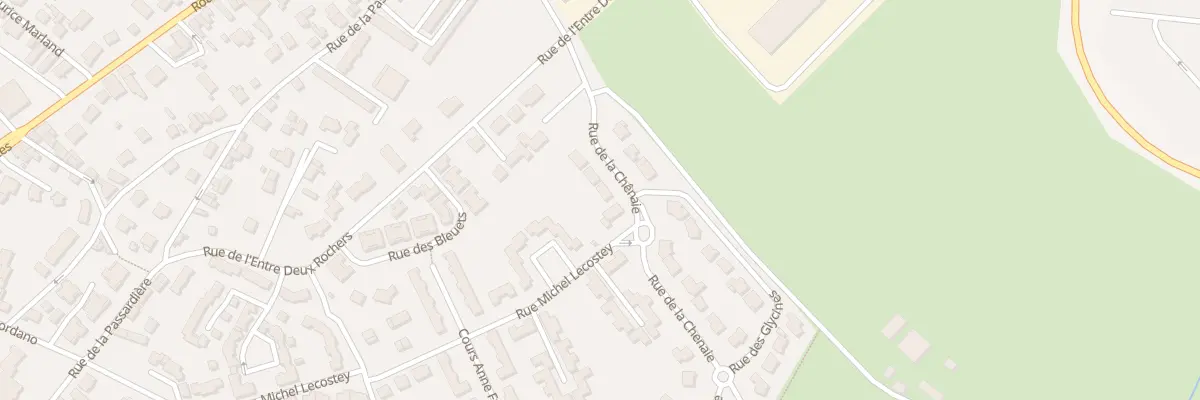 Plan du 53 Rue de la Chênaie à Donville-les-Bains