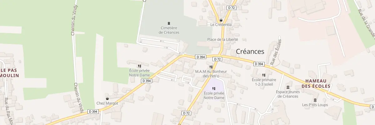 Plan du 27 Rue de la Mer à Créances