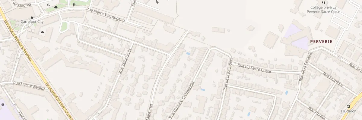 Plan du 34 Rue Massenet à Nantes