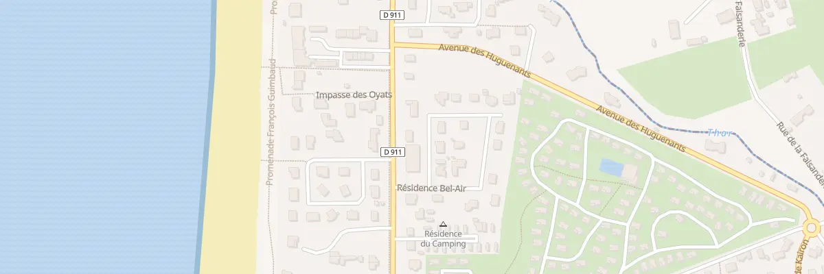 Plan du 25 Av de Granville -Jullouville à Jullouville