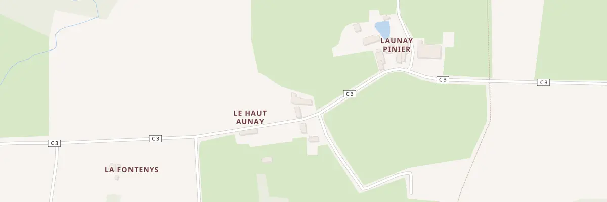 Plan du 5007 Le Haut Aunay à Vieux-Viel