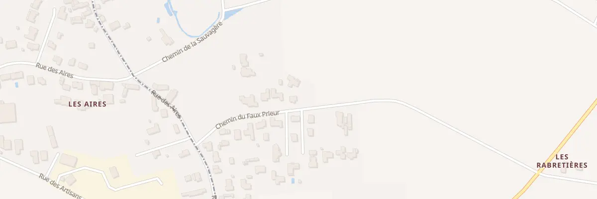 Plan du 11 Che du Faux Prieur à Saint-Vincent-sur-Jard
