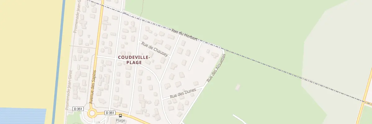 Plan du 5 Imp des Mouettes à Coudeville-sur-Mer