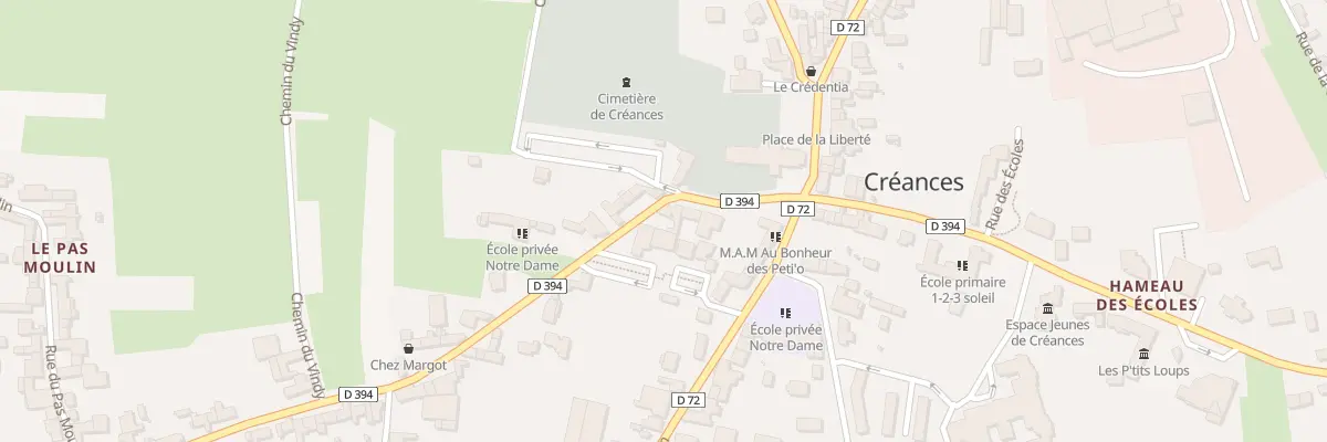 Plan du 29 Rue de la Mer à Créances