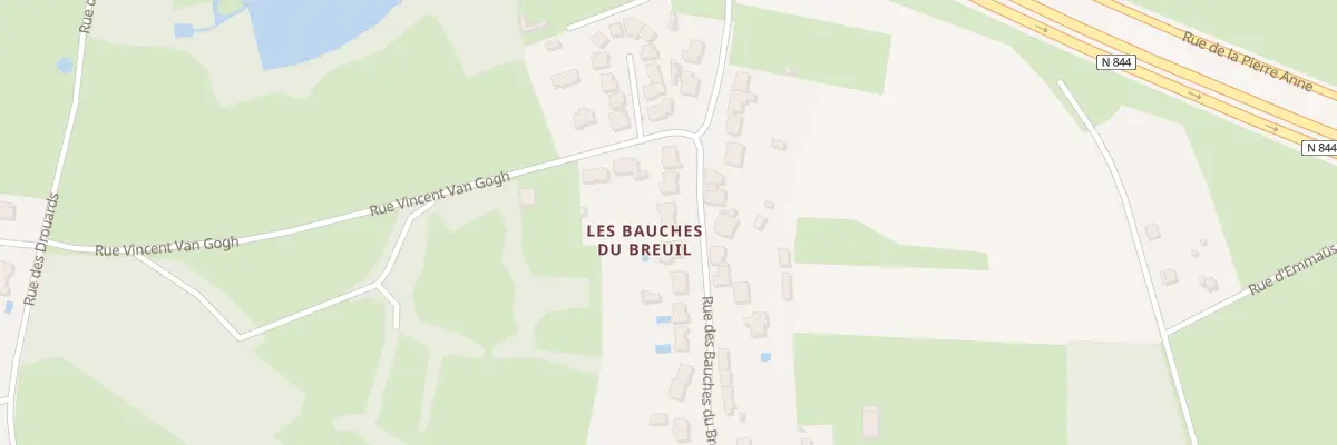 Plan du 21 Rue des Bauches du Breuil à Bouguenais