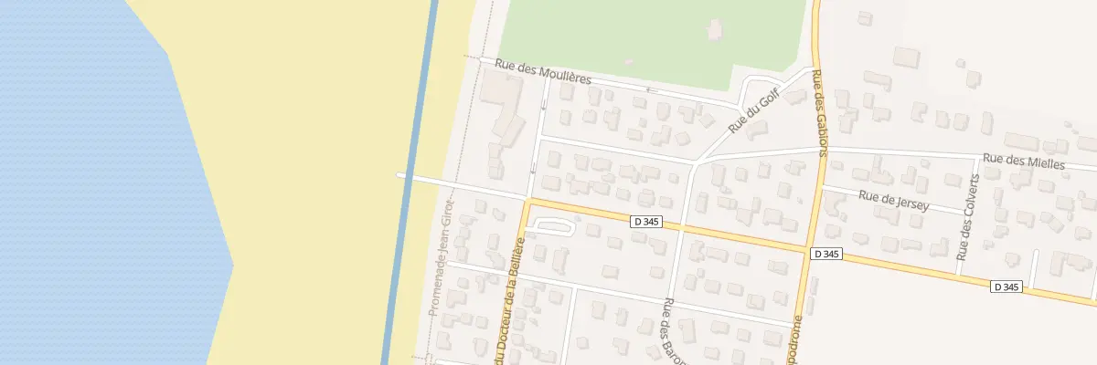 Plan du 76 Av Docteur de la Belliere à Bréhal