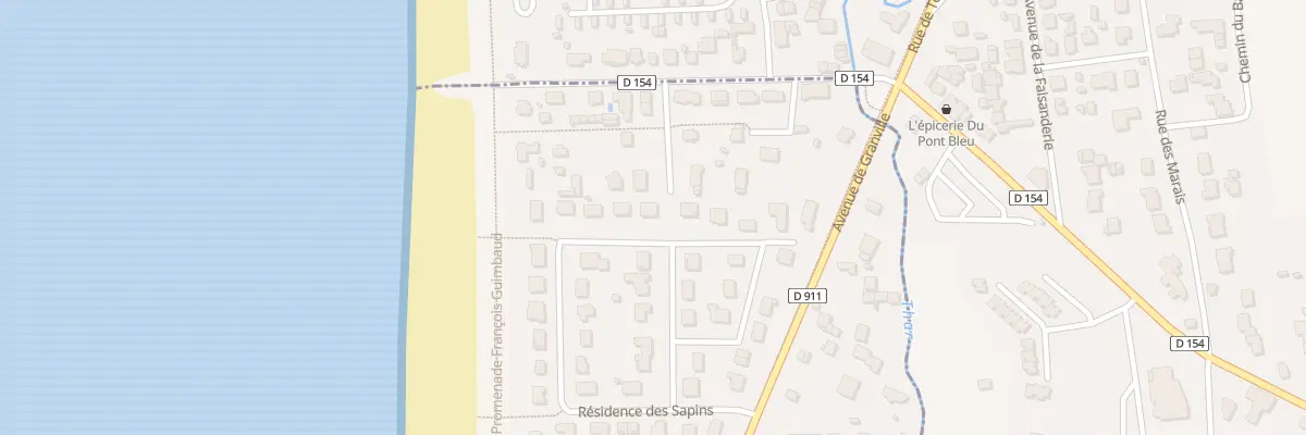 Plan du 33 Res Les Sapins -Jullouville à Jullouville