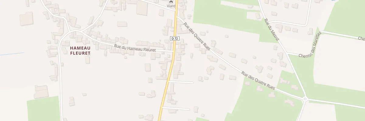 Plan du 207 Rue du Haut Chemin à Créances