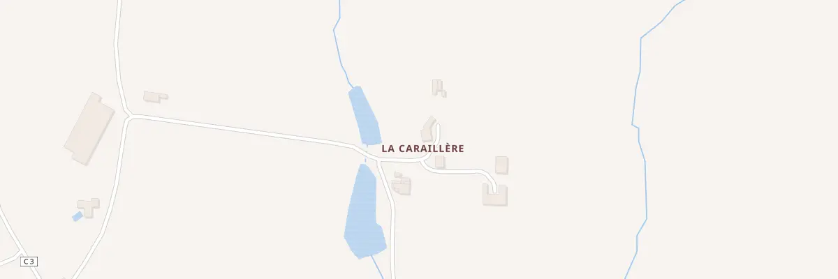 Plan du 1 La Caraillère au Girouard