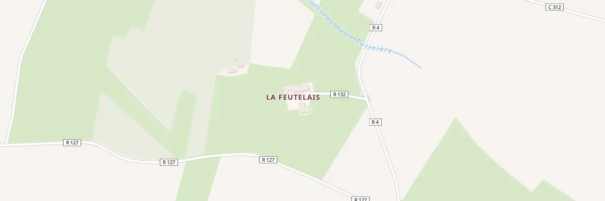 Plan du 2 La Feutelais à Tresbœuf