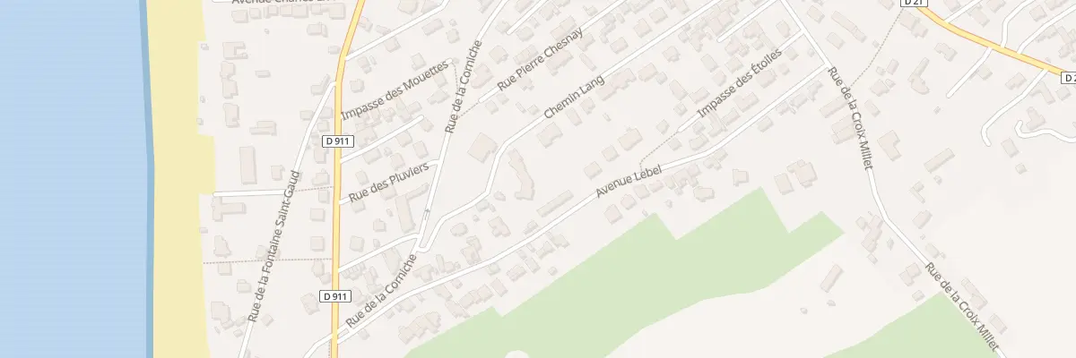 Plan du 245 Av Lebel à Saint-Pair-sur-Mer