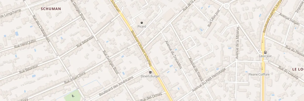 Plan du 48 Bd Robert Schuman à Nantes