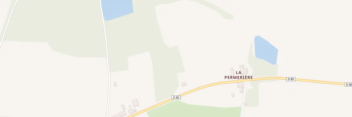 Plan du 1 La Permerière à Sainte-Flaive-des-Loups