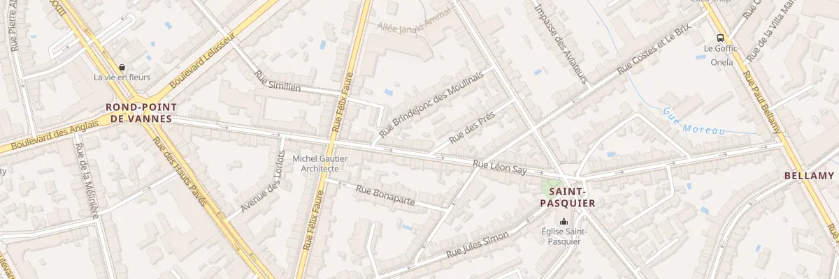 Plan du 20B Rue Léon Say à Nantes