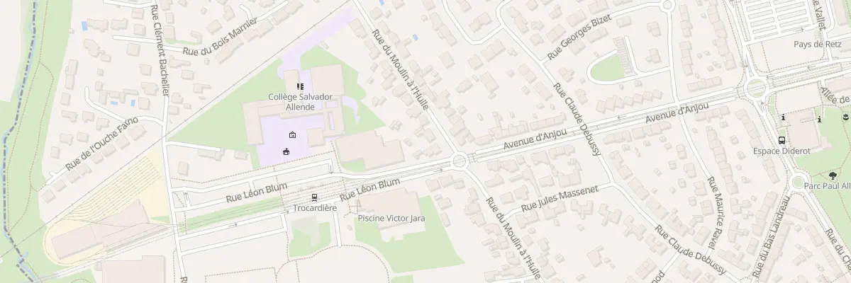 Plan du 26 Rue du Moulin à l’Huile à Rezé