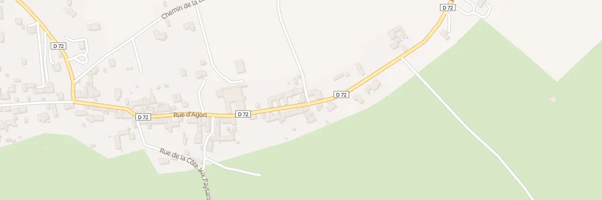 Plan du 82 Rue de la Rue d’Agon à Agon-Coutainville