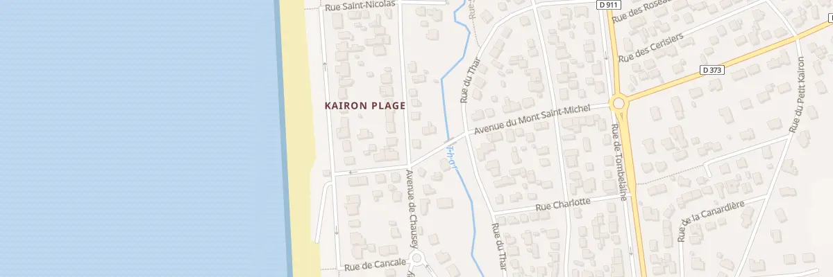 Plan du 165 Av de Chausey à Saint-Pair-sur-Mer