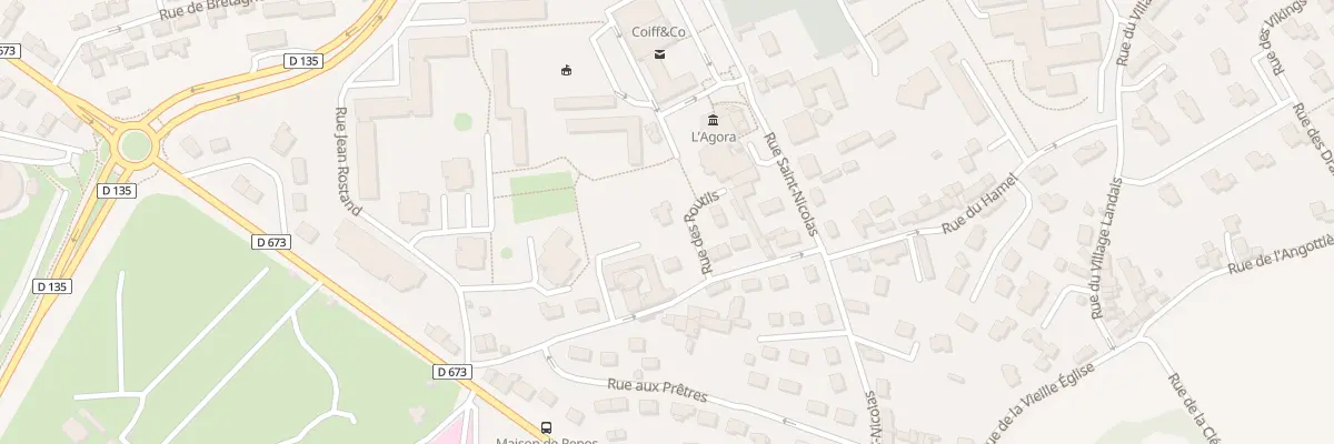 Plan du 169 Rue des Routils à Granville