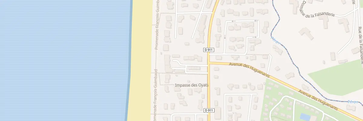 Plan du 16 Av de Granville -Jullouville à Jullouville