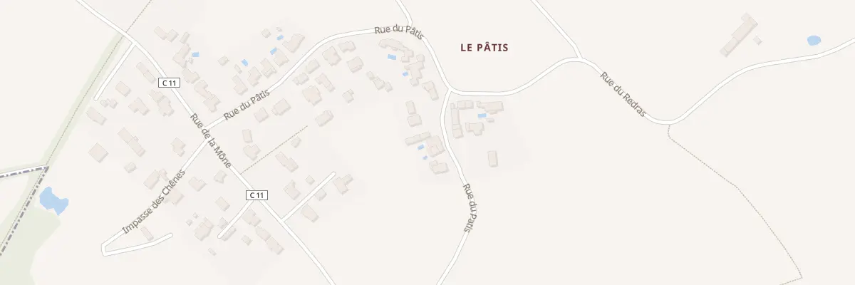 Plan du 18 Rue du Pâtis à Pont-Saint-Martin