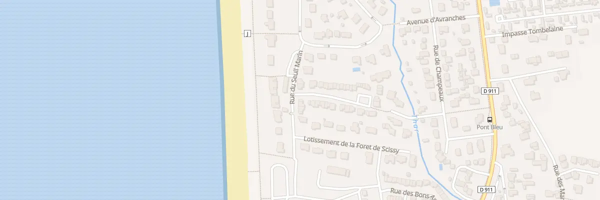 Plan du 77 Av de Chausey à Saint-Pair-sur-Mer