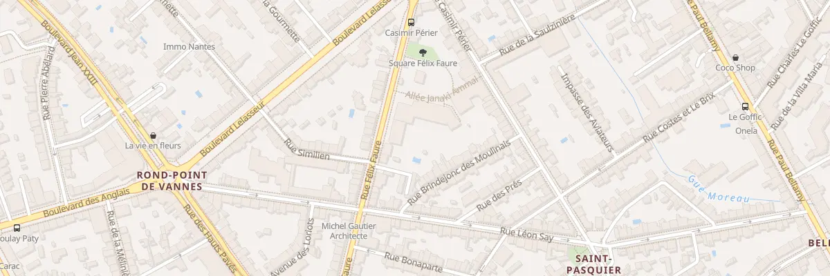Plan du 46 Rue Félix Faure à Nantes