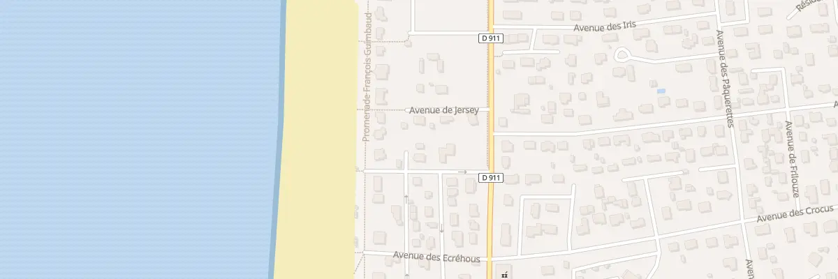 Plan du 2B Rue H Jacqueminot -Jullouville à Jullouville