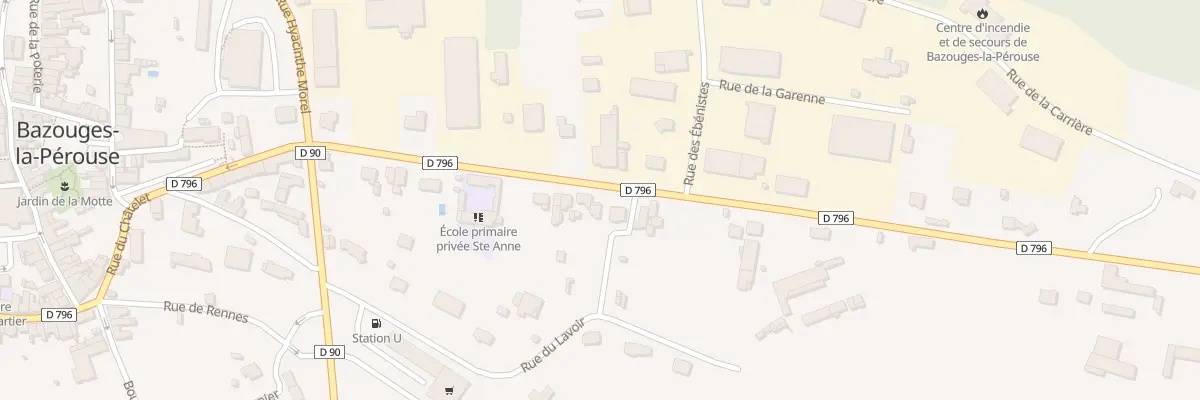 Plan du 20 Av d’Antrain à Bazouges-la-Pérouse