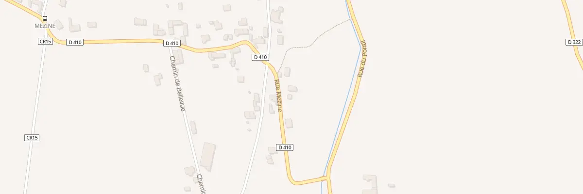 Plan du 81 Rue Mezine à Cherbourg-en-Cotentin