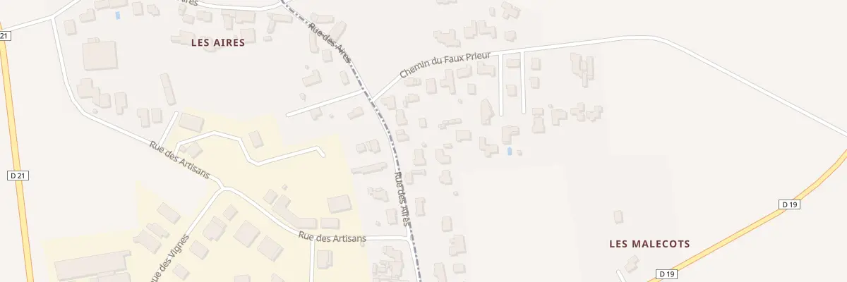 Plan du 24 Rue des aires à Saint-Vincent-sur-Jard