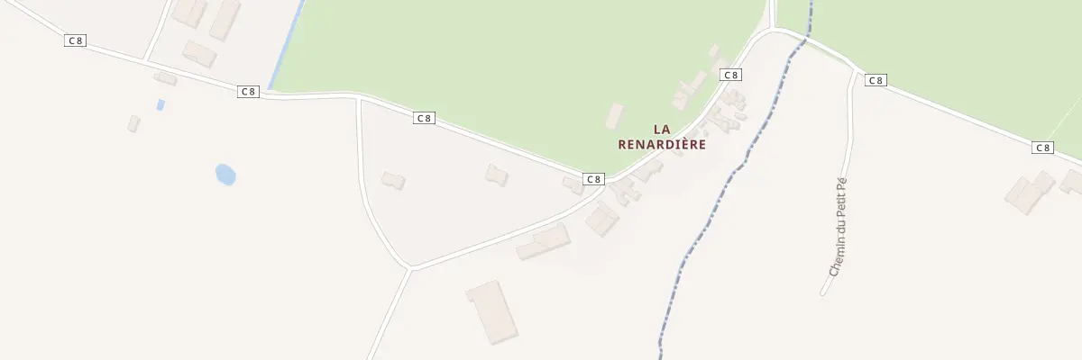 Plan du 4 La Renardière à Saint-Étienne-du-Bois