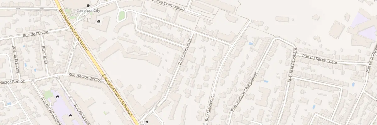 Plan du 40 Rue Saint Louis à Nantes