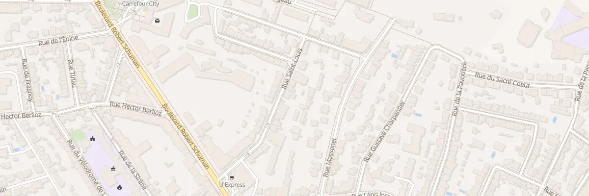 Plan du 34B Rue Saint Louis à Nantes